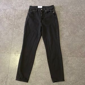 Black H&M Mom Jeans